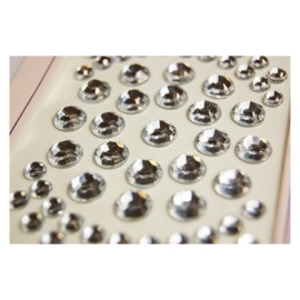 PEGATINAS DIAMOND DECO STRASS TRANSPARENTE 2