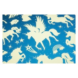 PEGATINAS CLASSY UNICORNIOS BRILLO EN LA OSCURIDAD 2