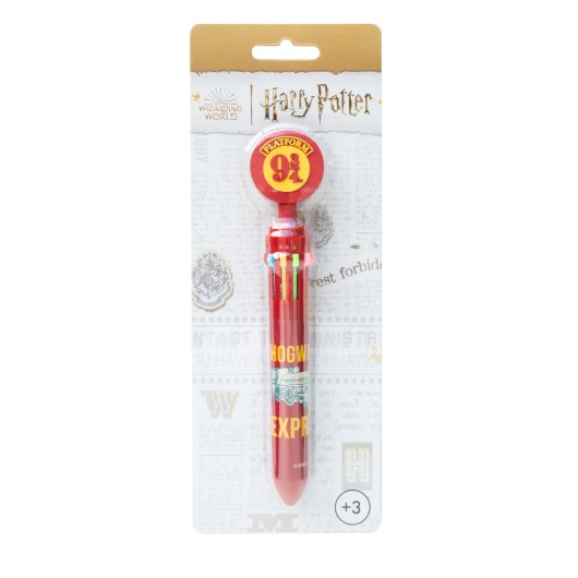 BOLIGRAFO 3D 10 COLORES HARRY POTTER PLATAFORMA 9 3/4