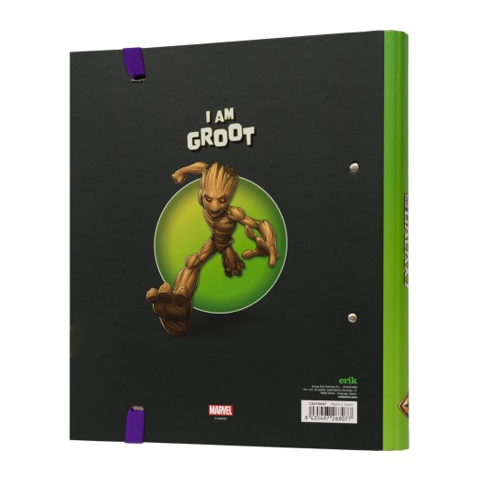 CARPETA 2 ANILLAS PREMIUM MARVEL GROOT