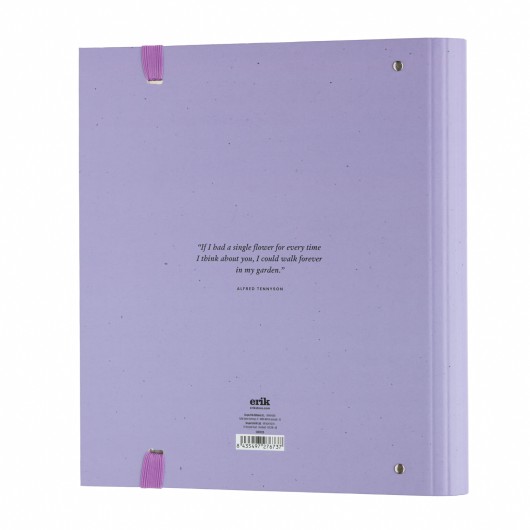 CARPETA 4 ANILLAS WILD FLOWERS