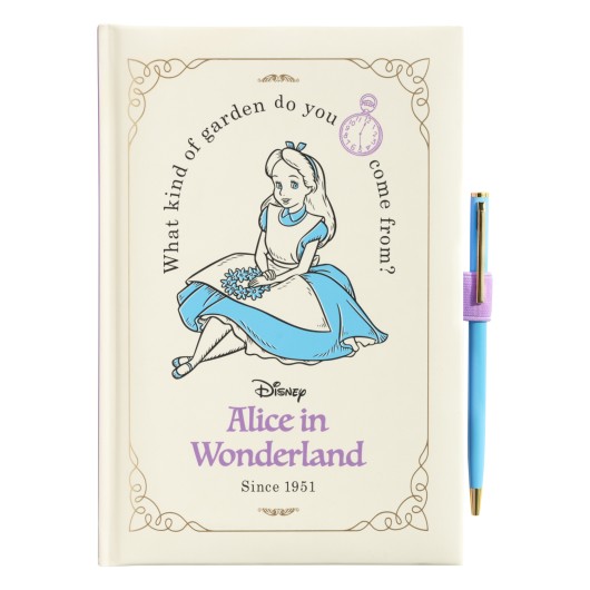 CUADERNO PREMIUM A5 CON BOLIGRAFO DISNEY ALICIA EN EL PAIS DE LAS MARAVILLAS