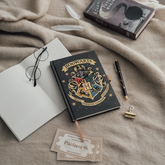 CUADERNO PREMIUM A5 CON BOLIGRAFO HARRY POTTER HOGWARTS
