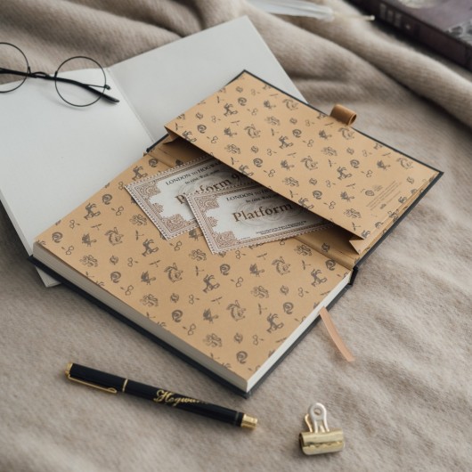 CUADERNO PREMIUM A5 CON BOLIGRAFO HARRY POTTER HOGWARTS