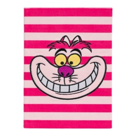 CUADERNO PREMIUM A5 TAPA FELPA DISNEY ALICIA EN EL PAIS DE LAS MARAVILLAS GATO CHESHIRE