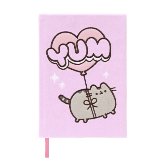 CUADERNO PREMIUM A5 TAPA FELPA PUSHEEN MOMENTS