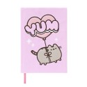 CUADERNO PREMIUM A5 TAPA FELPA PUSHEEN MOMENTS