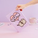 CUADERNO PREMIUM A5 TAPA FELPA PUSHEEN MOMENTS