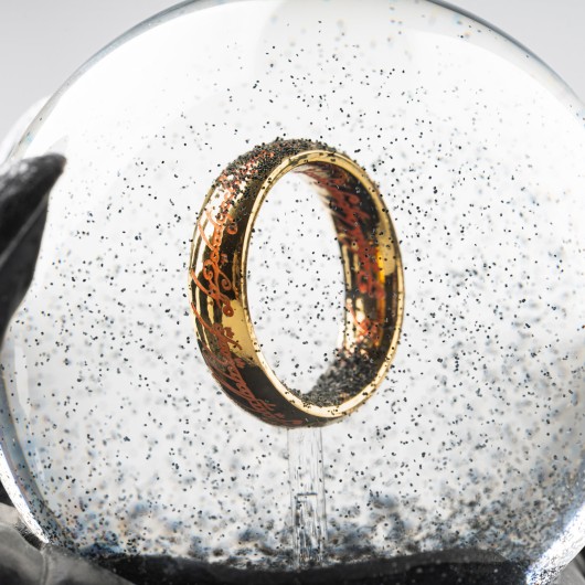 BOLA DE NIEVE EL SEÑOR DE LOS ANILLOS SAURON