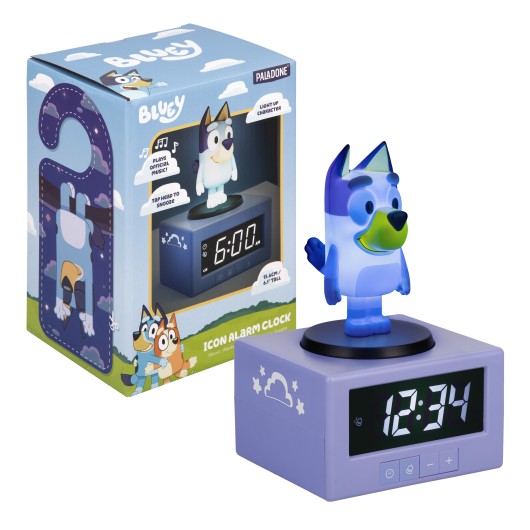RELOJ DESPERTADOR BLUEY ICON BLUEY