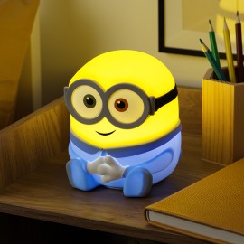 LAMPARA SQUISHY RECARGABLE MINIONS DE SILICONA BOB 2