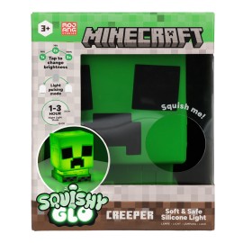 LAMPARA SILICONA RECARGABLE MINECRAFT