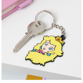 LLAVERO DE PVC PRINCESA PEACH 2