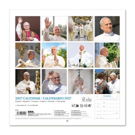 CALENDARIO 2027 30X30 PAPA LEON XIV 2
