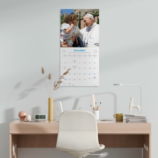 CALENDARIO 2027 30X30 PAPA LEON XIV