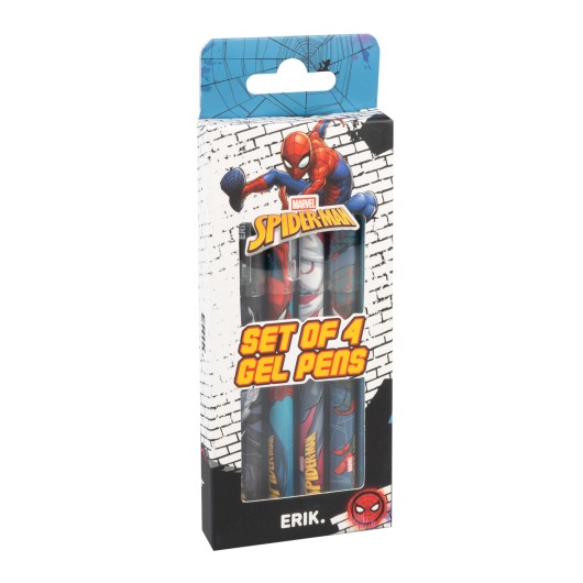 SET DE BOLIGRAFOS BORRABLES MARVEL SPIDERMAN