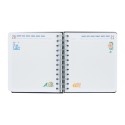 AGENDA ESCOLAR 2026/2027 DIA PAGINA M 11 MESES FLORAL CUBES
