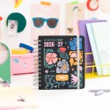 AGENDA ESCOLAR 2026/2027 DIA PAGINA M 11 MESES FLORAL CUBES