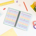 AGENDA ESCOLAR 2026/2027 SEMANA VISTA A5 12 MESES MEOW MEOW