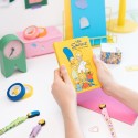 AGENDA ESCOLAR 2026/2027 SEMANA VISTA POCKET 17 MESES THE SIMPSONS