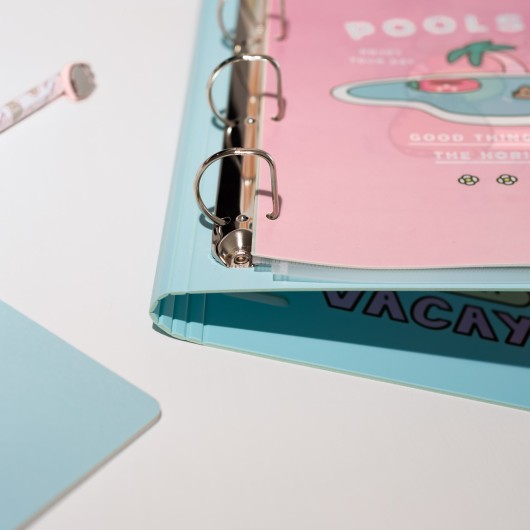 CARPETA 4 ANILLAS POLIPROPILENO PUSHEEN