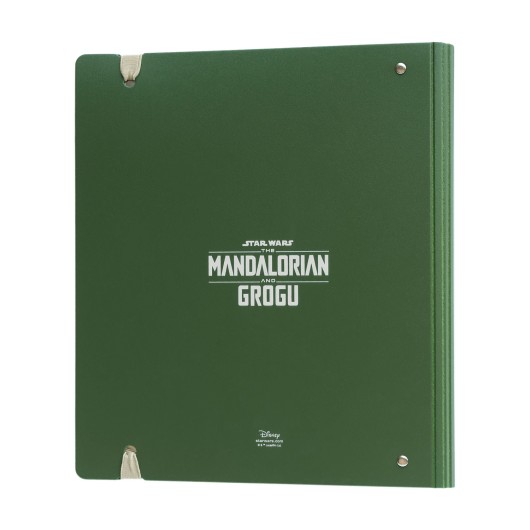 CARPETA 4 ANILLAS POLIPROPILENO STAR WARS THE MANDALORIAN AND GROGU