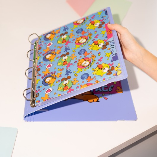 CARPETA 4 ANILLAS POLIPROPILENO GARFIELD