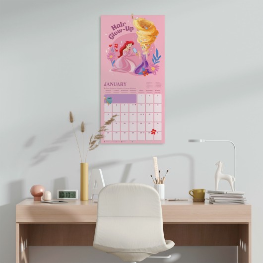 CALENDARIO 2027 30X30 DISNEY PRINCESAS