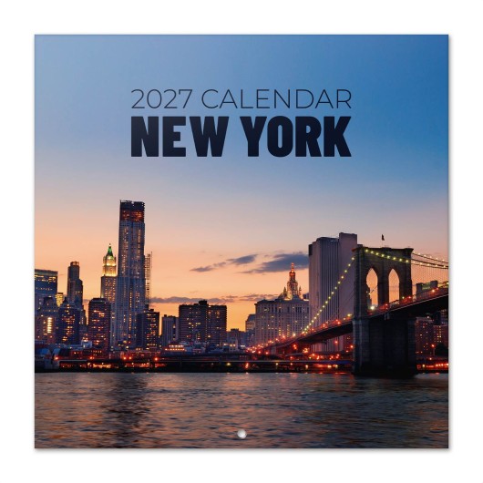 CALENDARIO 2027 30X30 NUEVA YORK