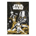 POSTER STAR WARS 50 ANIVERSARIO