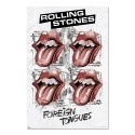 POSTER THE ROLLING STONES FOREIGN TONGUES