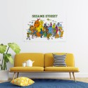 POSTER BARRIO SESAMO PERSONAJES