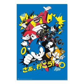POSTER SONIC MANGA
