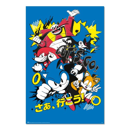 POSTER SONIC MANGA