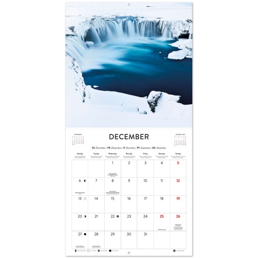 CALENDARIO 2027 30X30 NATURALEZA