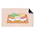ALFOMBRILLA RATON PIEL VEGANA (PU) PUSHEEN SUSHI ROLL