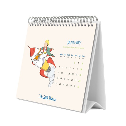 CALENDARIO DE ESCRITORIO 2027 EL PRINCIPITO