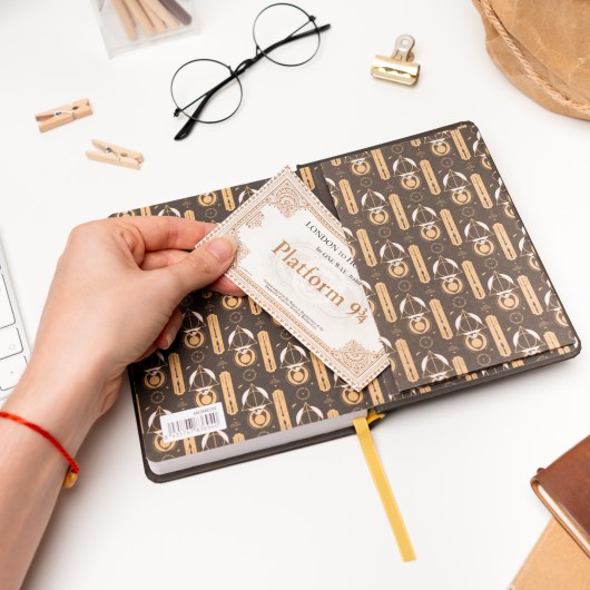 AGENDA ANUAL 2027 SEMANA VISTA A6 HARRY POTTER