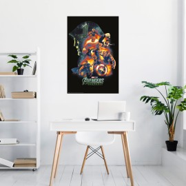 POSTER MARVEL LOS VENGADORES DOOMSDAY PERSONAJES 2