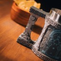 JARRA CON VASO DE ACERO EL SEÑOR DE LOS ANILLOS MINAS DE MORIA