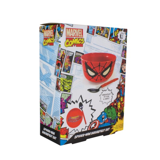 SET DE DESAYUNO MARVEL SPIDERMAN