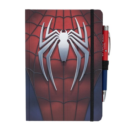 CUADERNO PREMIUM A5 CON BOLIGRAFO PROYECTOR MARVEL SPIDER-MAN