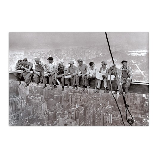 POSTER NUEVA YORK LUNCH ON A SKYSCRAPER