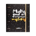 CARPETA 4 ANILLAS GLITTER STARS