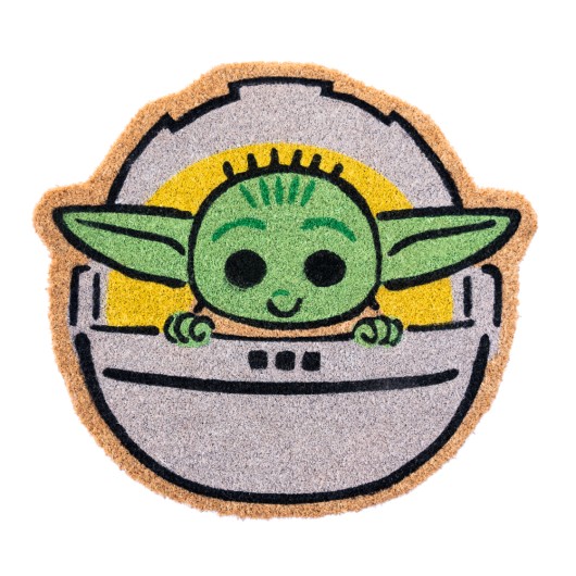 FELPUDO TROQUELADO STAR WARS THE MANDALORIAN-THE CHILD