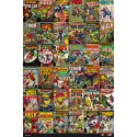 POSTER MARVEL PORTADAS CLASICAS COMICS