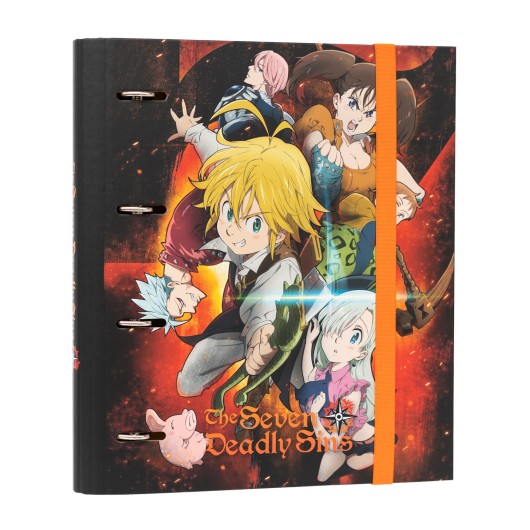 CARPETA 4 ANILLAS PREMIUM THE SEVEN DEADLY SINS