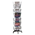 EXPOSITOR CALENDARIOS GIRATORIO 4 CARAS 12+12 - 30X30 + DELUXE