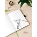 CUADERNO PREMIUM A5 CON BOLIGRAFO PROYECTOR MARVEL GROOT