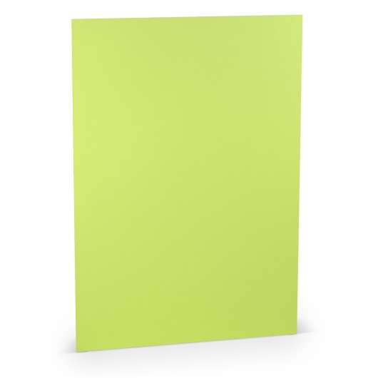 TARJETA A4 PAPERADO 5 UNIDADES VERDE LIMA
